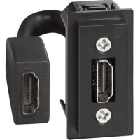 Просмотр фото... LIVING NOW. Розетка HDMI с предварительным подключением 1 модуль.